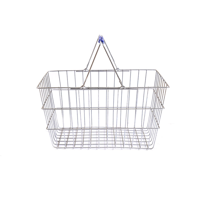XC-MB-1.-Panier-en-métal-+-supermarché-shopping-facile à utiliser,-shopping-metal-custom-color-fixed-specifications