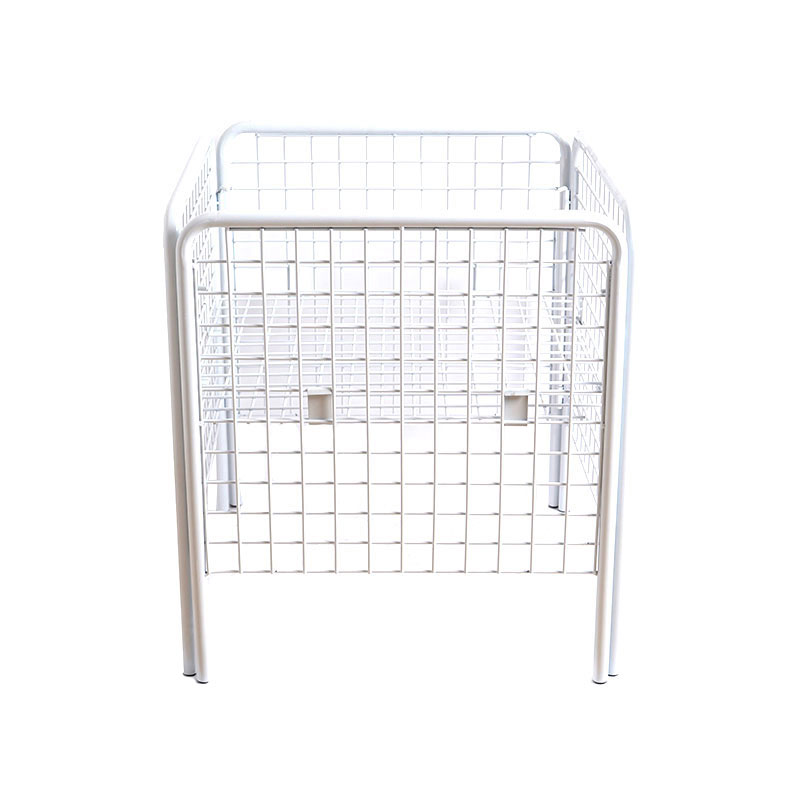 XC-MST-4.-Metal-shopping-cage-+-supermarket-shopping-facile à utiliser,-shopping-metal-custom-color-fixed-specifications