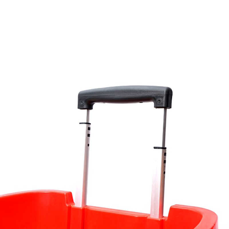 Panier à provisions en plastique écologique de chariot de supermarché