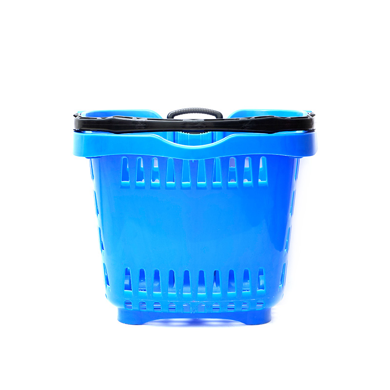XC-B-13. Porte-panier en plastique + achats de supermarché faciles à utiliser, spécifications fixes de couleur personnalisée en plastique