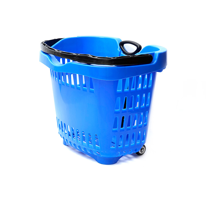 XC-B-13. Porte-panier en plastique + achats de supermarché faciles à utiliser, spécifications fixes de couleur personnalisée en plastique