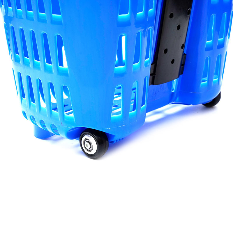 XC-B-13. Porte-panier en plastique + achats de supermarché faciles à utiliser, spécifications fixes de couleur personnalisée en plastique