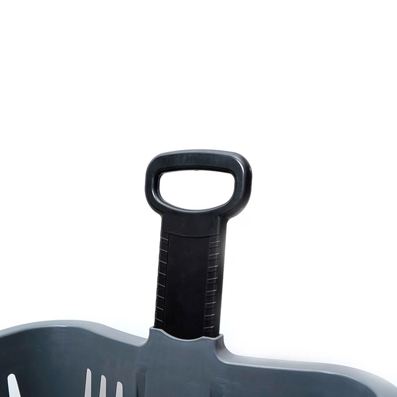 XC-B-20. Porte-panier en plastique + achats de supermarché faciles à utiliser, spécifications fixes de couleur personnalisée en plastique