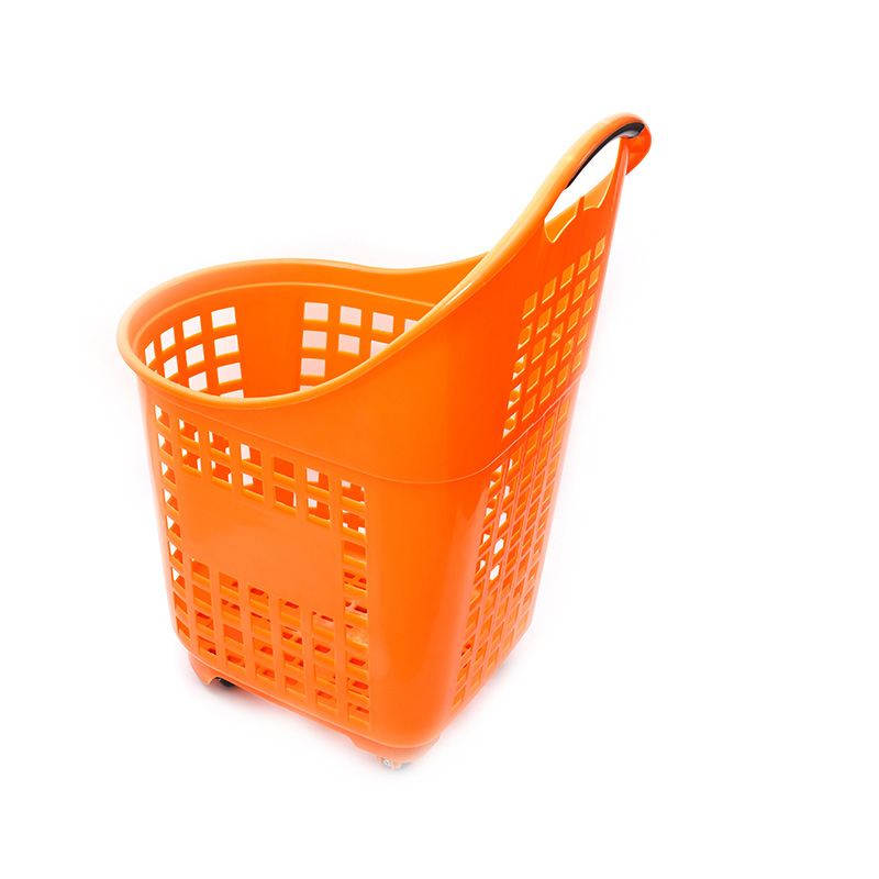 XC-B-22. Porte-panier en plastique + achats de supermarché faciles à utiliser, spécifications fixes de couleur personnalisée en plastique