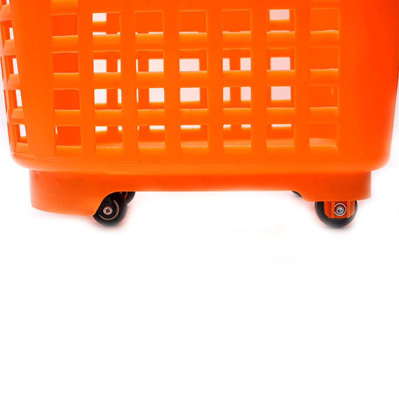 XC-B-22. Porte-panier en plastique + achats de supermarché faciles à utiliser, spécifications fixes de couleur personnalisée en plastique