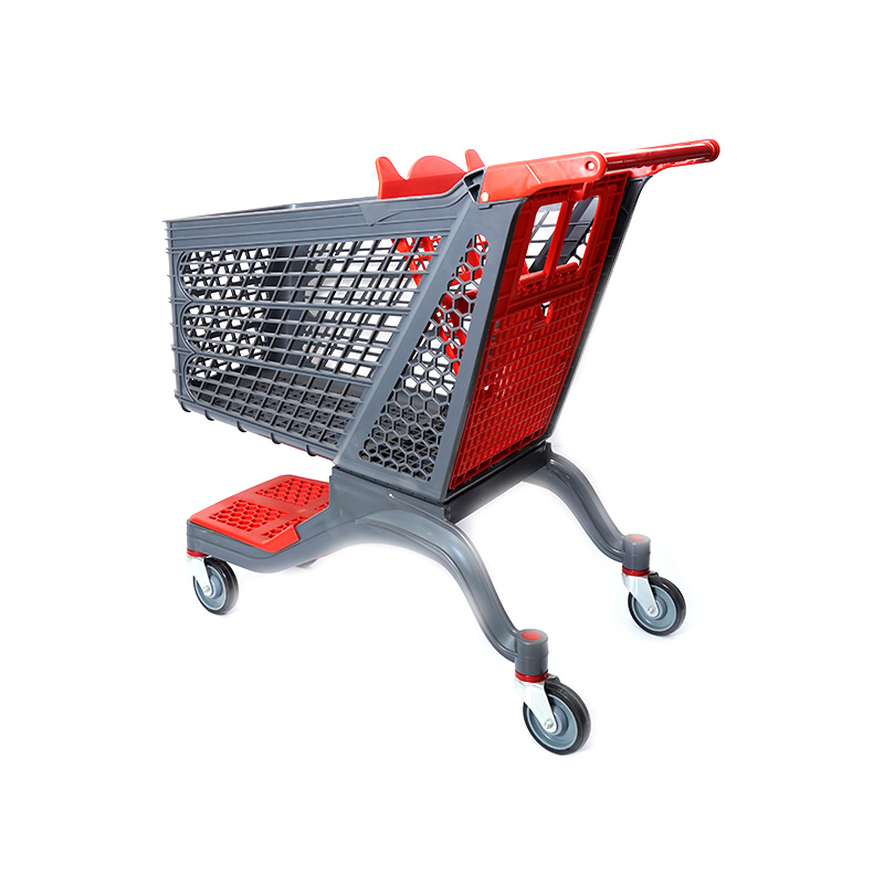 XC-PST-2. Panier en plastique + supermarché shopping facile à utiliser shopping en plastique couleur personnalisée spécifications fixes