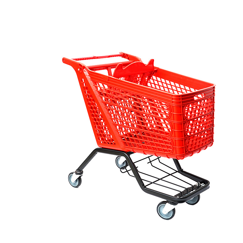 XC-PST-3. Panier en plastique + achats de supermarché faciles à utiliser, spécifications fixes de couleur personnalisée en plastique