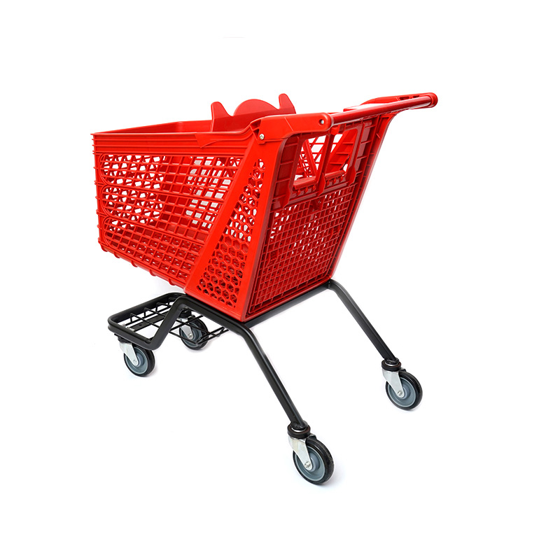 XC-PST-3. Panier en plastique + achats de supermarché faciles à utiliser, spécifications fixes de couleur personnalisée en plastique