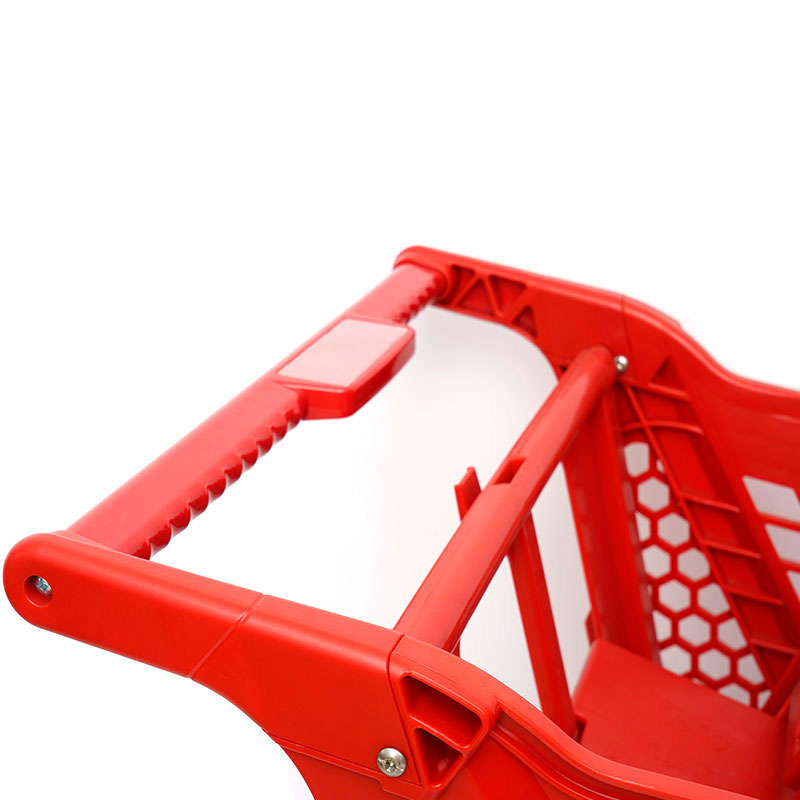 XC-PST-3. Panier en plastique + achats de supermarché faciles à utiliser, spécifications fixes de couleur personnalisée en plastique
