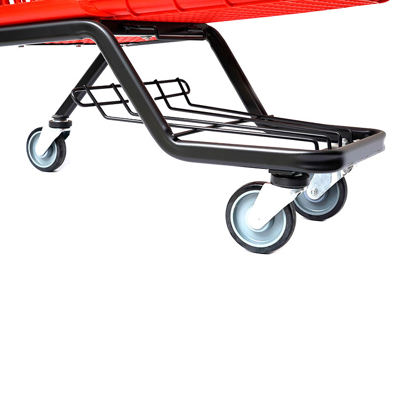XC-PST-3. Panier en plastique + achats de supermarché faciles à utiliser, spécifications fixes de couleur personnalisée en plastique
