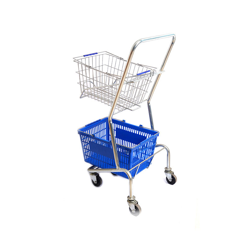 XC-MST-1.-Metal-shopping-cart-+-supermarket-shopping-facile à utiliser,-shopping-metal-custom-color-fixed-specifications