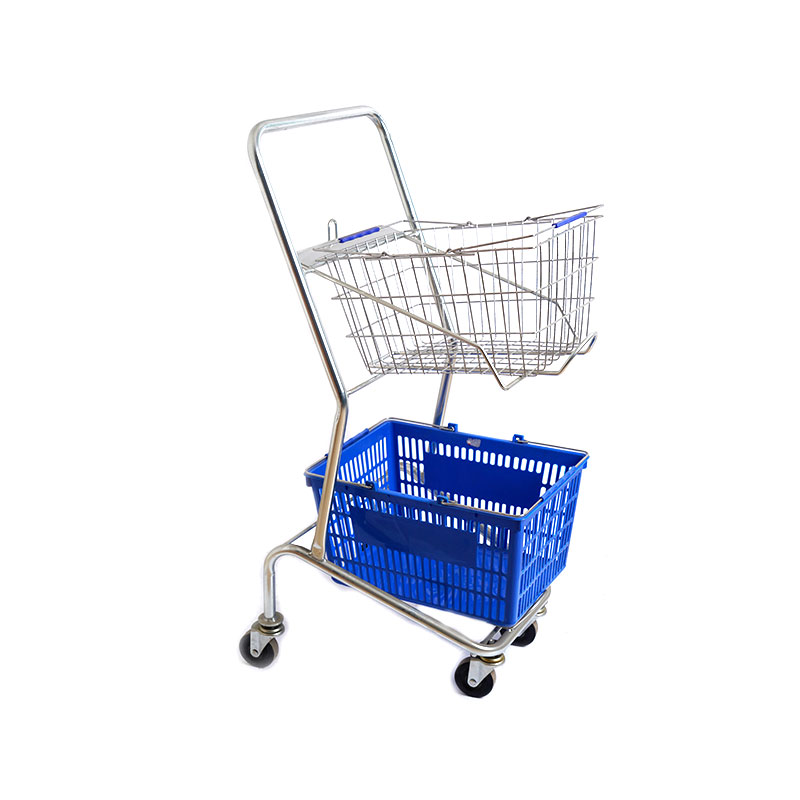 XC-MST-1.-Metal-shopping-cart-+-supermarket-shopping-facile à utiliser,-shopping-metal-custom-color-fixed-specifications