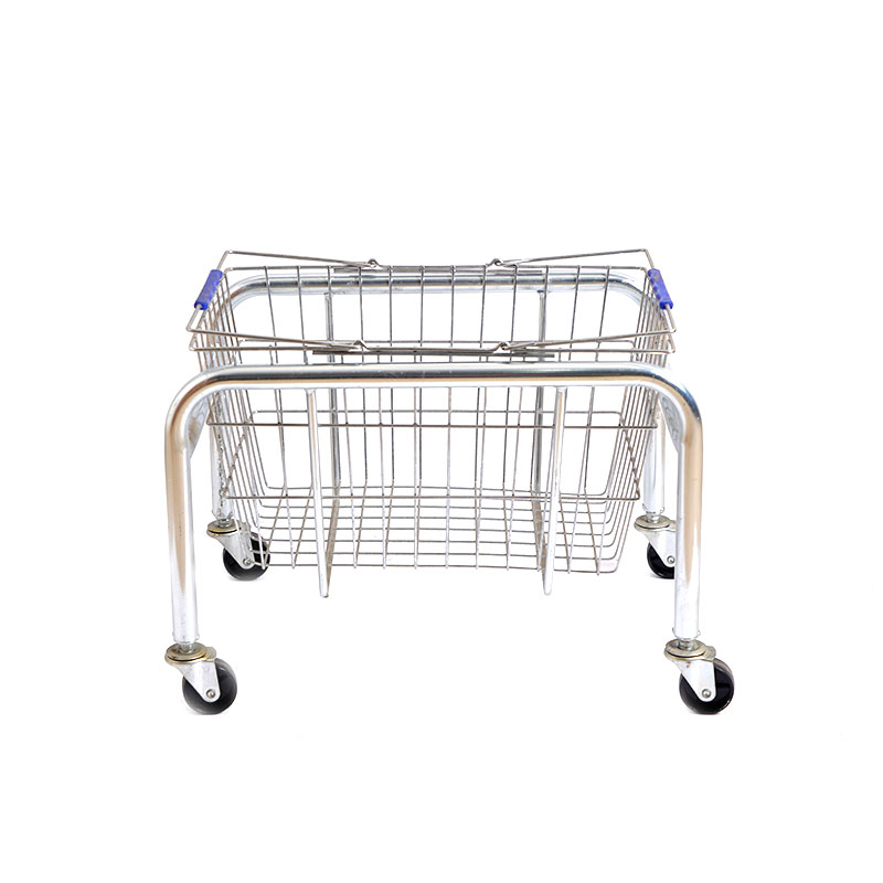 XC-MST-2.-Support-de-panier-en-métal-+-supermarché-shopping-facile à utiliser,-shopping-metal-custom-color-fixed-specifications
