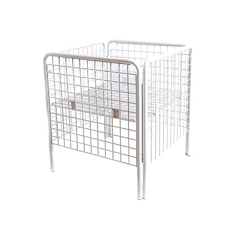 XC-MST-4.-Metal-shopping-cage-+-supermarket-shopping-facile à utiliser,-shopping-metal-custom-color-fixed-specifications
