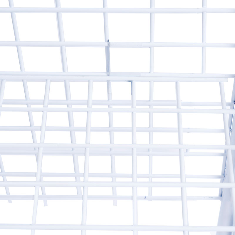 XC-MST-4.-Metal-shopping-cage-+-supermarket-shopping-facile à utiliser,-shopping-metal-custom-color-fixed-specifications