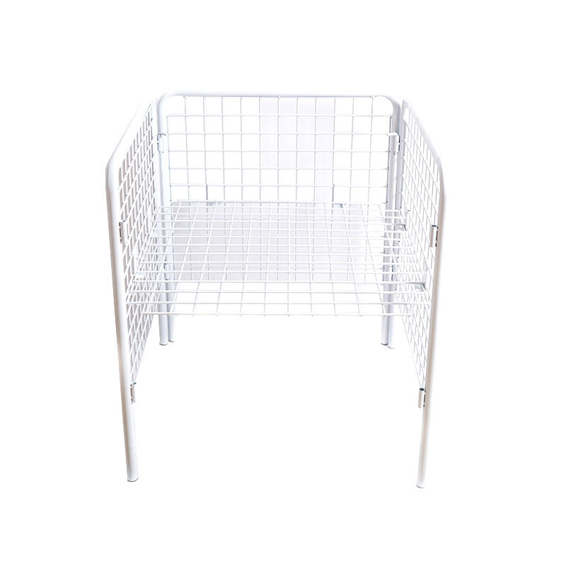 XC-MST-4.-Metal-shopping-cage-+-supermarket-shopping-facile à utiliser,-shopping-metal-custom-color-fixed-specifications